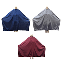50% Nylon 50% Polyester Water Repellent Woven Hair Cutting Cape, with Two-tone Effect