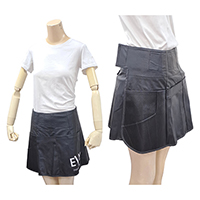 100% Polyester Knitted Tools Skirt Laminated with PU