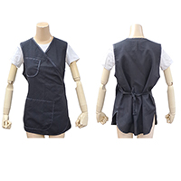 100% Water Repellent Polyester Woven Sleeveless Smock Wrap