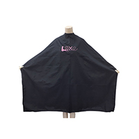 100% Water Resistant Polyester Pongee Woven Hair Cutting Cape