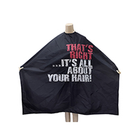 100% Water Resistant Nylon Woven Hair Cutting Cape