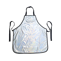 100% Polyester Knitted Hair Coloring Apron Laminated with PU