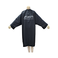 100% Water Repellent Fine Polyester Woven Hairdressing Gown, with Sleeves